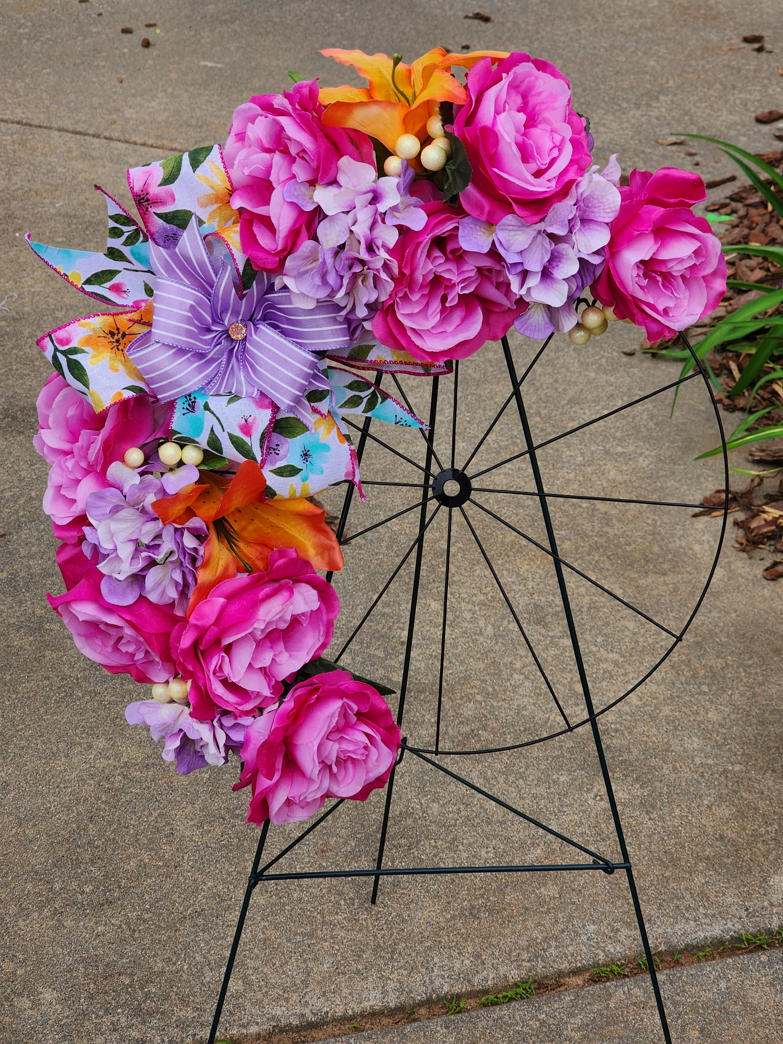 Wheel Wreath